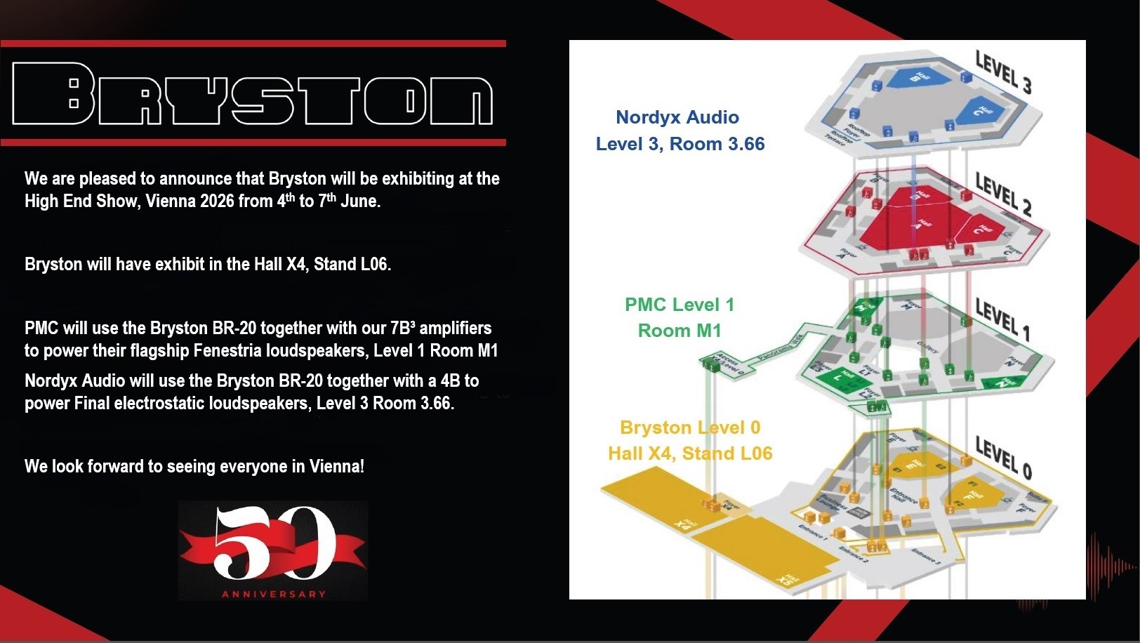 Bryston auf der High-End Messe 2026
